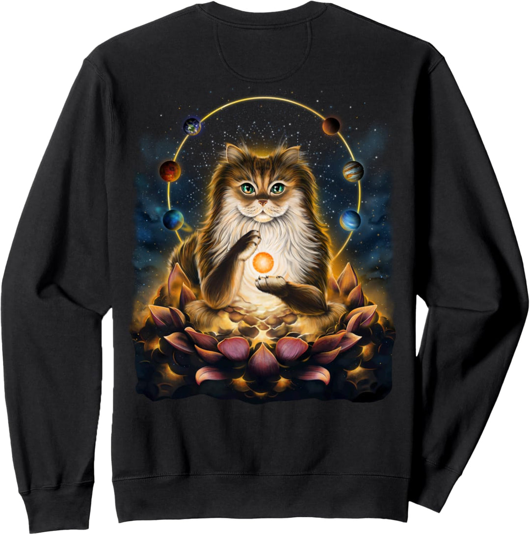 Perserkatze hat spirituelle Erleuchtung erreicht Sweatshirt