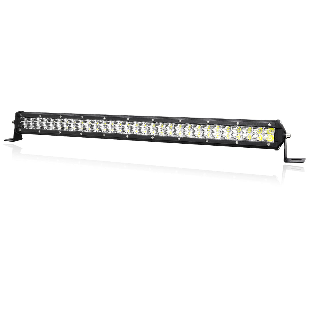 PICAA 20 Zoll 144W LED Lightbar 12V 24V, 6000K Weiss LED Lichtbalken Arbeitsscheinwerfer Bar Wasserd