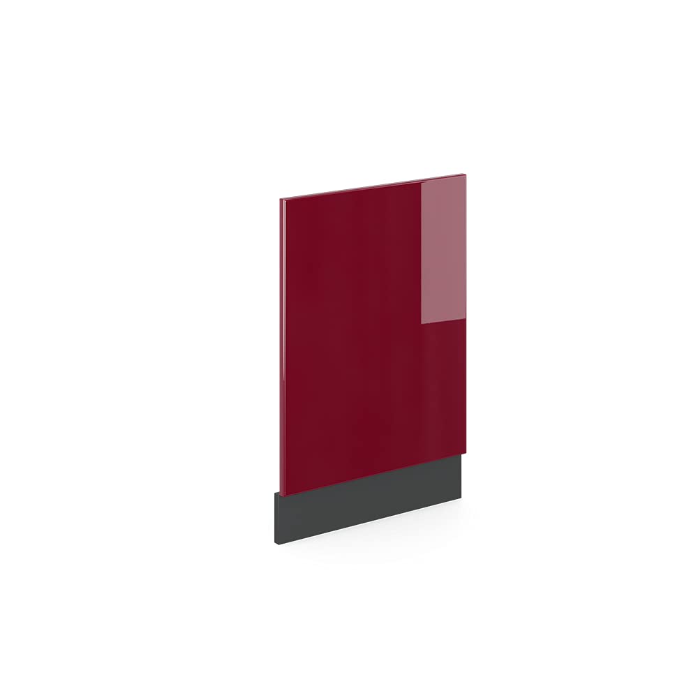 Vicco Frontblende R-Line, Rot/Anthrazit, 45 cm ohne Arbeitsplatte Rot Frontblende 45 cm, Rot Frontbl