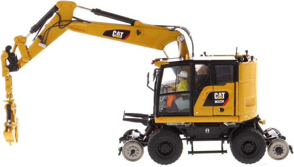Diecast Masters - Cat M323F Zweiwegebagger, Highline Series, 1:50, ab 14 Jahren, Baustellenfahrzeug