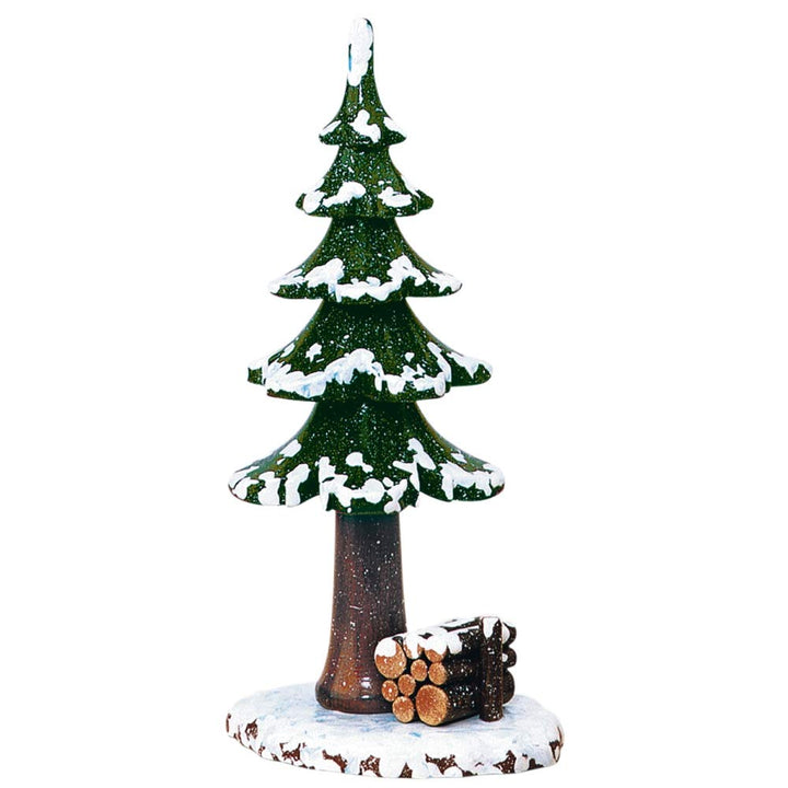 Hubrig-Volkskunst Winterkinder grosser Winterbaum * Höhe 17cm