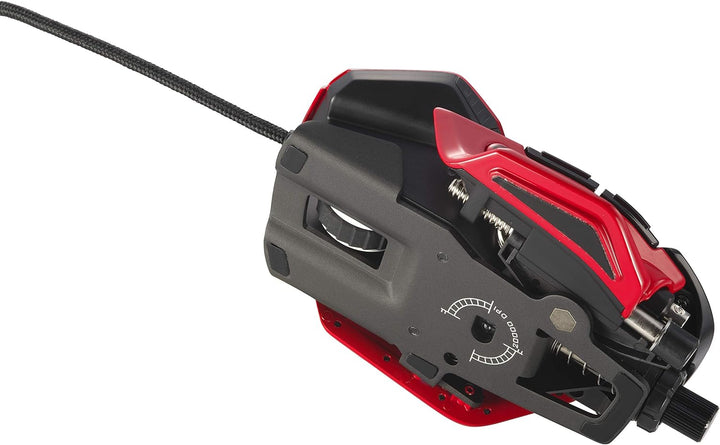 Mad Catz, USB, R.A.T. 8+ ADV Optical Gaming MouseRed [ ] MR06DCINRD000-0