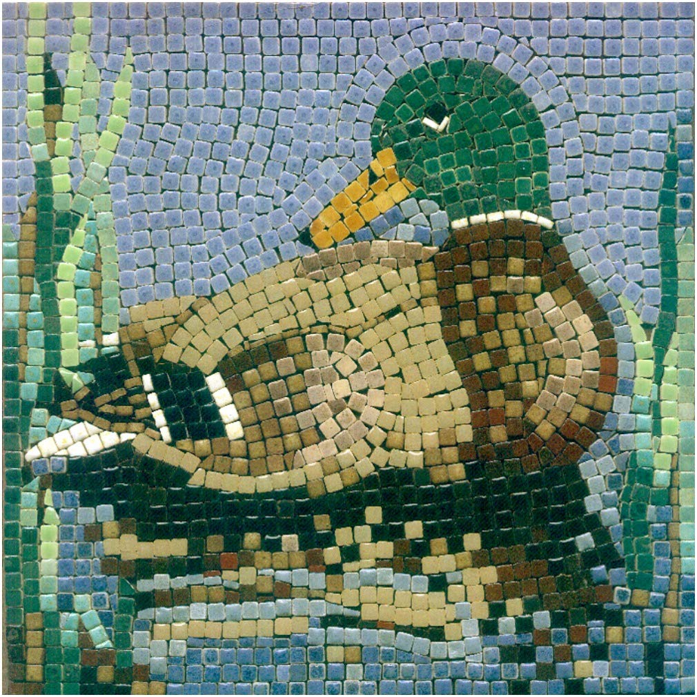 Mosaik bastelset, DIY 20x20cm, Ente-2, Ente-2
