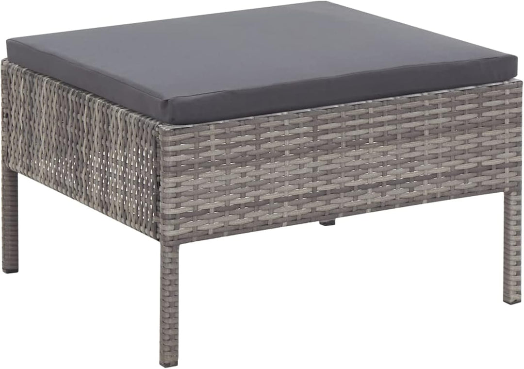 Festnight 3 Teilig Rattan Gartenmöbel Set Lounge Set balkonmobel klein Balkon balkonmobel Set Balkon