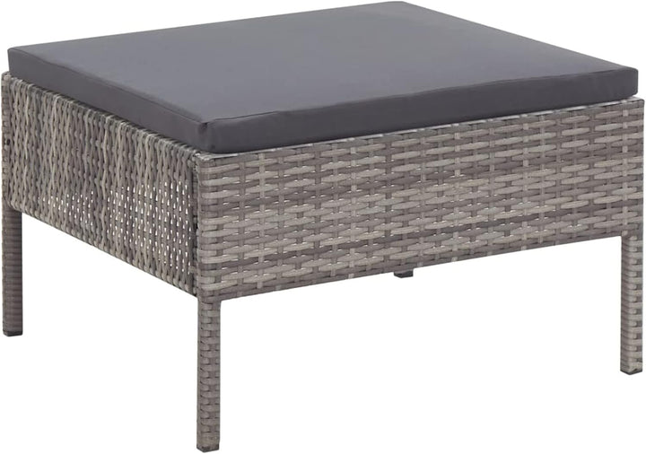 Festnight 3 Teilig Rattan Gartenmöbel Set Lounge Set balkonmobel klein Balkon balkonmobel Set Balkon