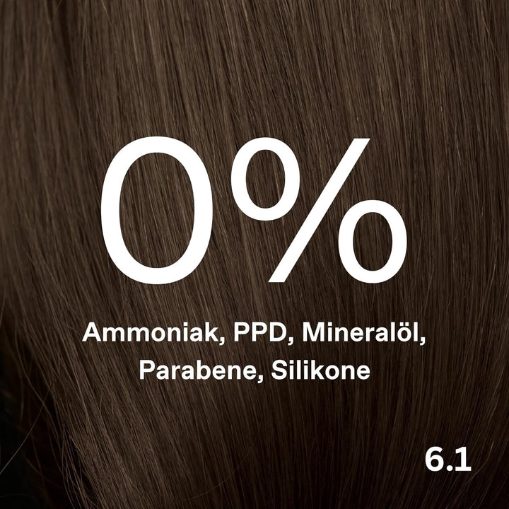 KORRES Argan Oil Colorant – ammoniakfreie Haarfarbe Dunkelblond Asch 6.1 – 100% Grauhaarabdeckung &