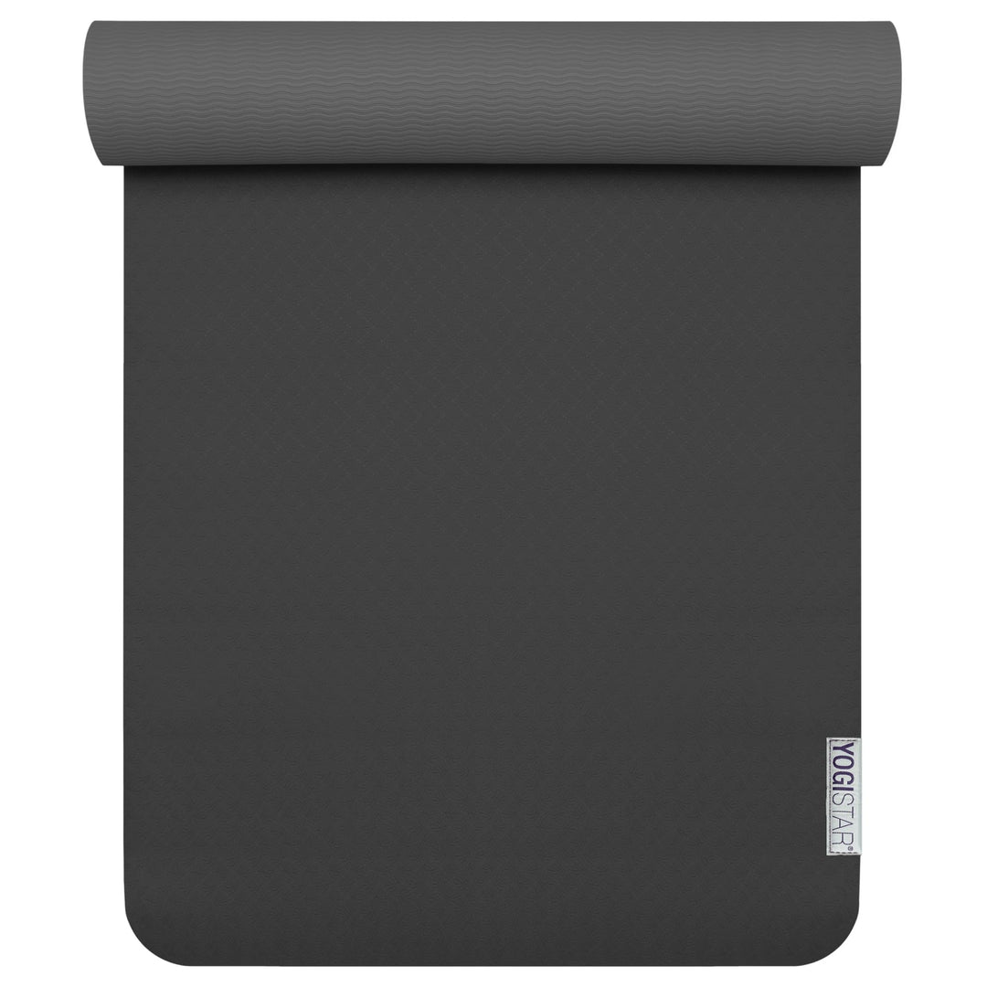 Yogamatte Yogimat® Pro schwarz, anthrazit, schwarz, anthrazit