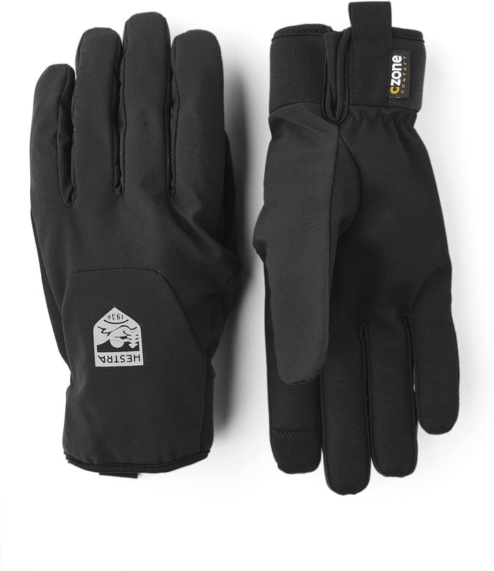 Hestra Czone Bike Mistral Handschuhe Fingerhandschuhe Schwarz EU 7, Schwarz EU 7