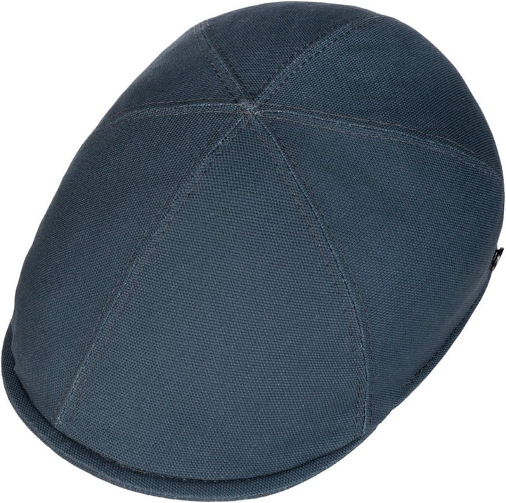 LIERYS Uni Cotton Flatcap - Klassische Form - Schiebermütze mit Stretchfutterband - Herren - Frühjah