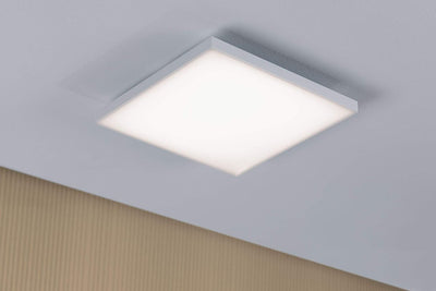 Paulmann 79817 LED Panel Velora eckig incl. 1x16,8 Watt Deckenlampe Weiss matt Lichtpanel Metall Dec