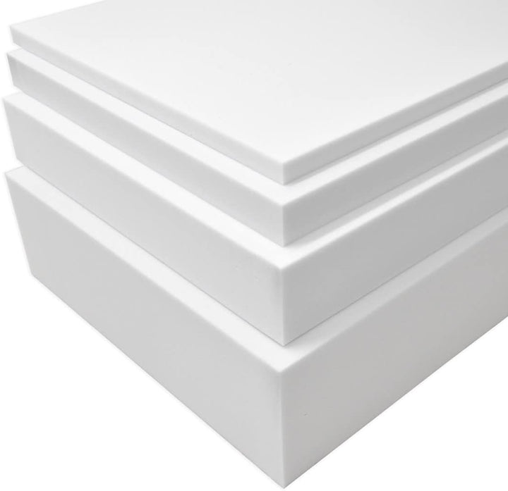 mySchaumstoff Zuschnitt aus Basotect® lichtgrau 100x50 cm 12 cm 100 x 50 cm 12 cm, 100 x 50 cm 12 cm