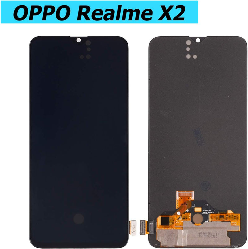 Vvsialeek Neu Ersatz AMOLED Display Kompatibel Für Realme X2 RMX1992 RMX1993 RMX1991 Ersatzteil Repa