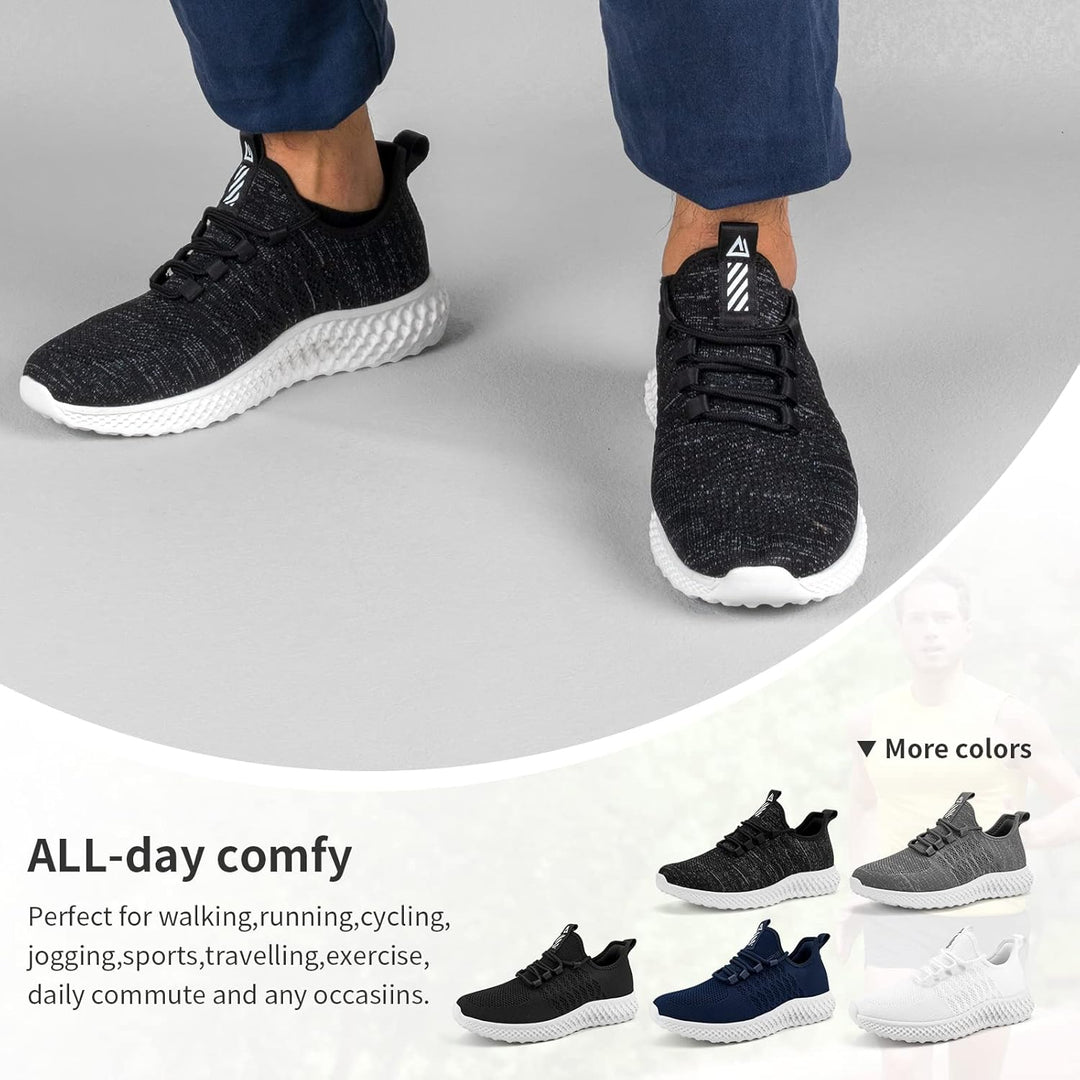 MrToNo Laufschuhe Herren Sneaker Sportschuhe für Herren Turnschuhe Leichtgewichts Joggingschuhe Fitn