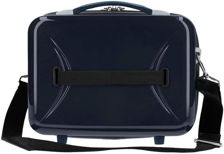 Disney Mickey Mouse Fashion Kulturbeutel mit Umhängetasche, blau, Anpassbare Kulturtasche mit Umhäng