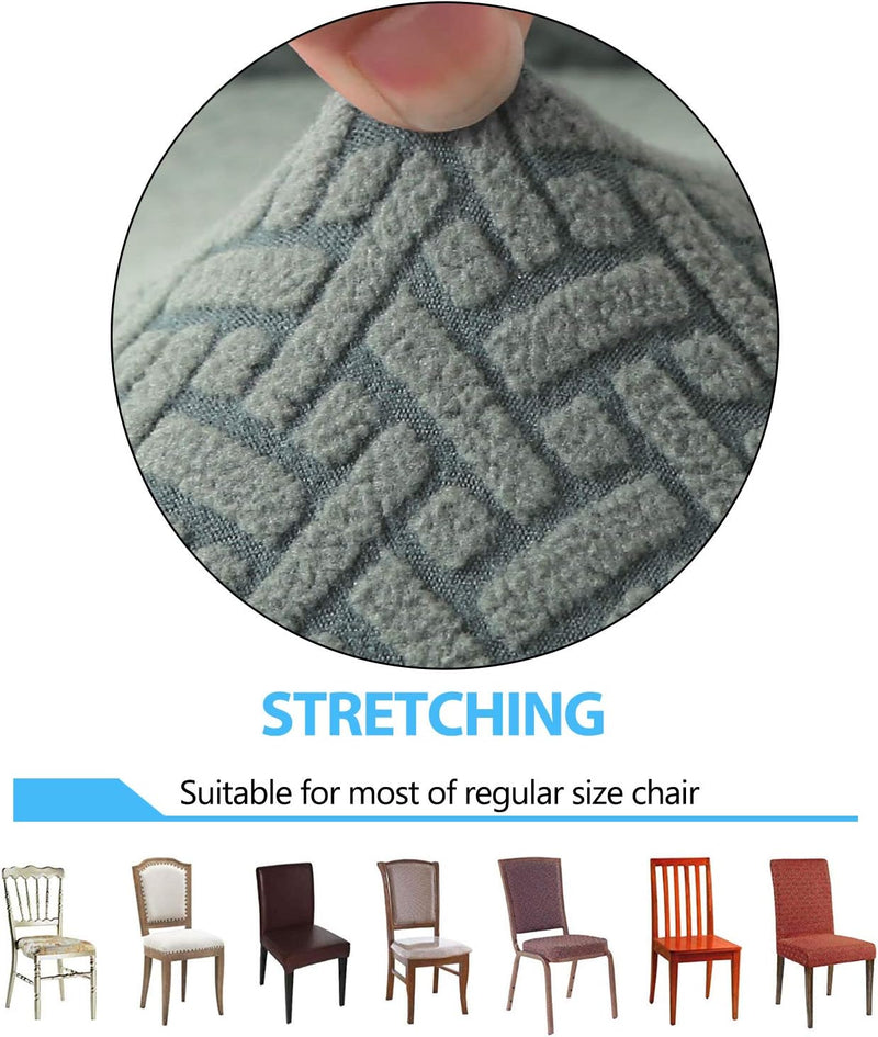 PETCUTE Stuhlhusse stuhlüberzug hussen für stühle Stretch stuhlschleifen Stretch stuhlhussen Grün 4e