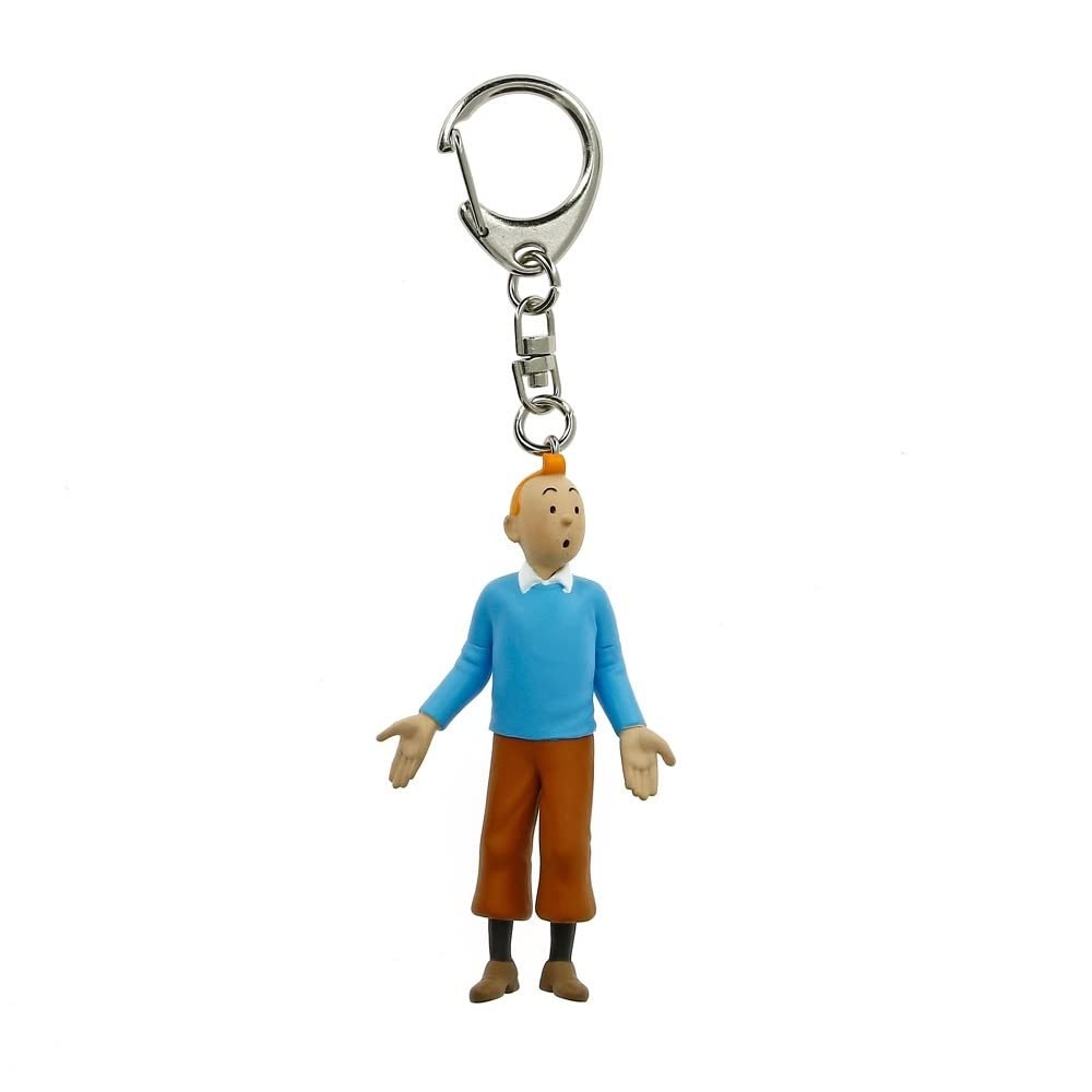Moulinsart TINTIN JERSEY Schlüsselanhänger Tintin, 5,5 cm