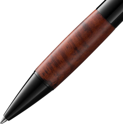 LAMY accent Kugelschreiber 298 – Kuli mit schwarzem Brilliant Lack-Finish und austauschbarem Schwarz