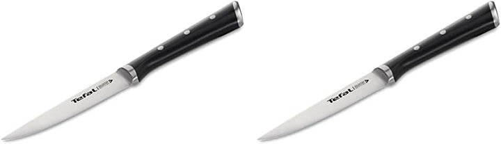 Tefal Ice Force K23209 Universalmesser | 11cm Klinge | Korrosionsschutz | Handschutz | Edelstahl/Sch