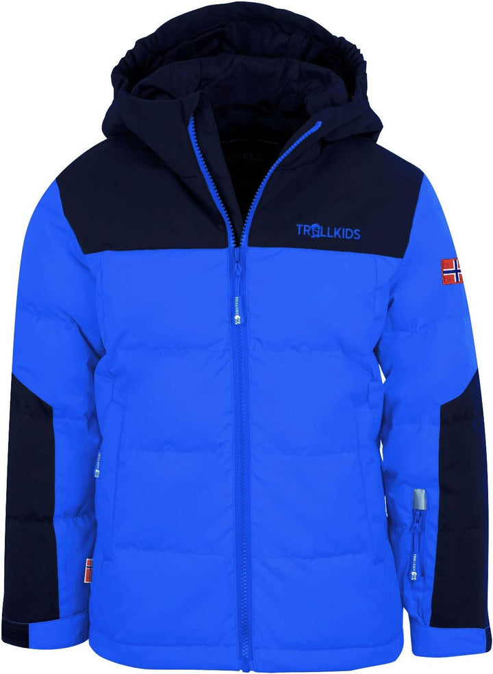 Trollkids Narvik XT Daunenjacke 92 Mittelblau/Marineblau, 92 Mittelblau/Marineblau