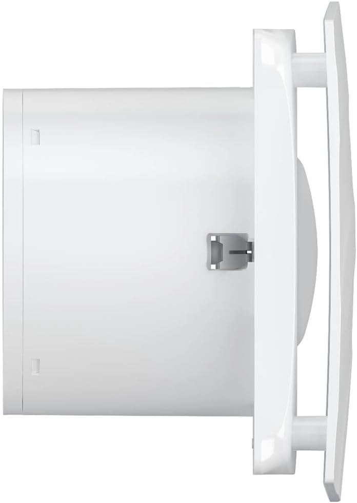 Vlano ALTO Badlüfter, WC Ventilator, Standard, Quick-Fix System, ohne Bohren, 100 mm oder 120 mm, 95