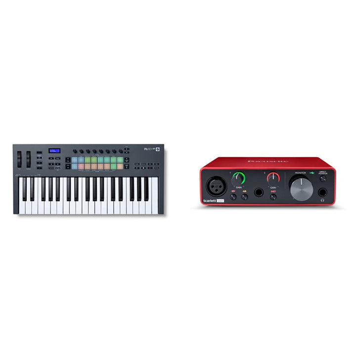 Novation FLkey 37 MIDI-Controller-Keyboard – Nahtlose Integration in FL Studio mit Akkord- und Skale