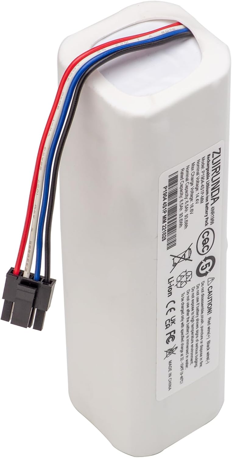 14.4V 6500mAh Li-ion Ersatzakku für Dreame D9 F9 BOT L10/Pro/Plus TRUEVER Finder Rls3 Roboterstaubsa