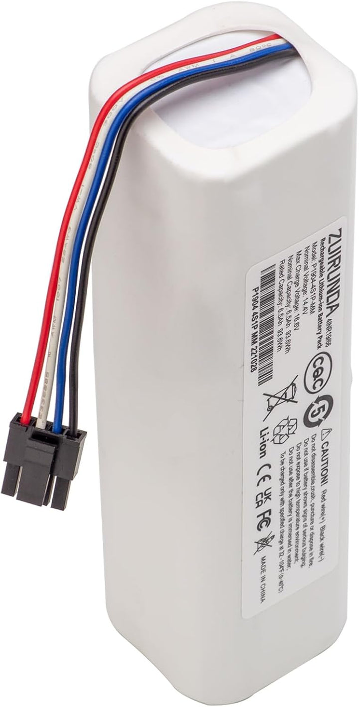 14.4V 6500mAh Li-ion Ersatzakku für Dreame D9 F9 BOT L10/Pro/Plus TRUEVER Finder Rls3 Roboterstaubsa