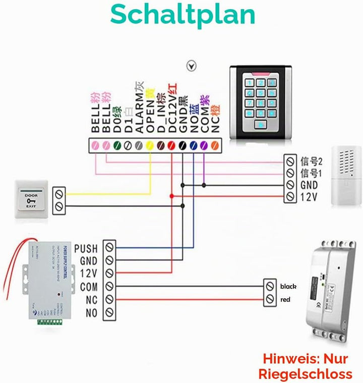 Elektrisches Schloss Drop Bolt Lock mit Zeitverzögerung DC 12V Fail Safe mit Zeitverzögerung für das