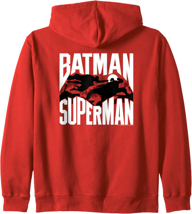 Batman v Superman Silhouette Fight Kapuzenjacke