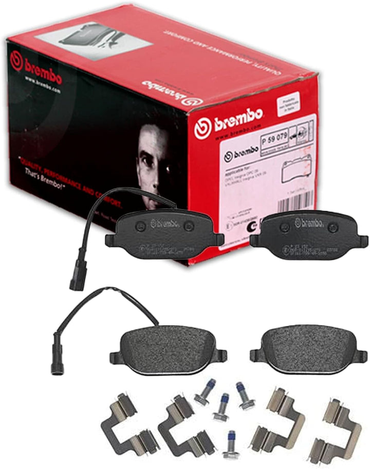 Brembo P23152 Hintere Bremsbeläge, Anzahl 4