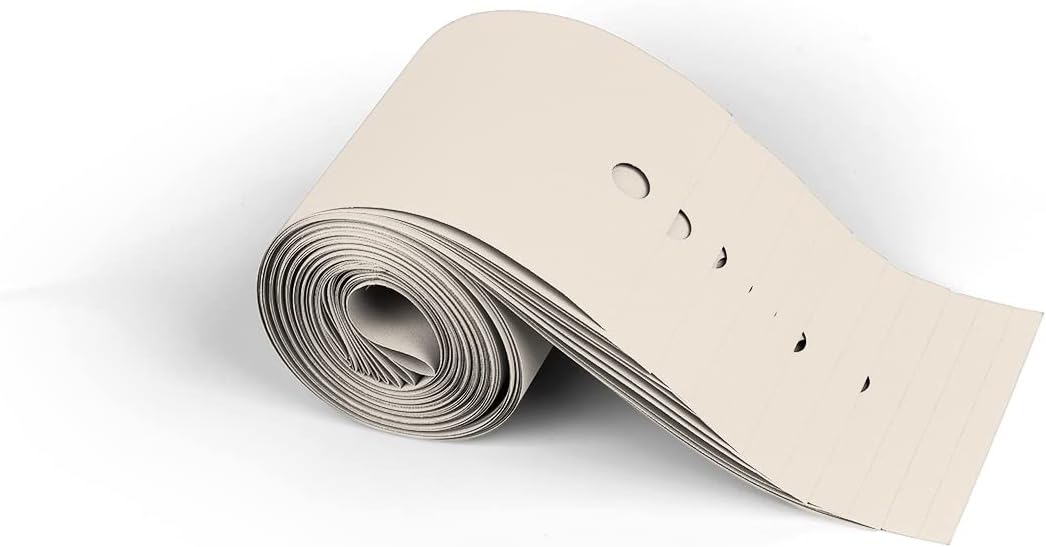 ERSATZLAMELLEN 8 FARBEN 250 CM LANG INDIVIDUELL KÜRZBAR AUSTAUSCHLAMELLEN LAMELLENVORHANG (Sand/Crem