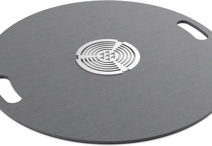 MATADA® Grilleinsatz Einlegerost Grillplatte Ø 20cm aus Edelstahl Rost für Feuerplatte Feuertonne Ku