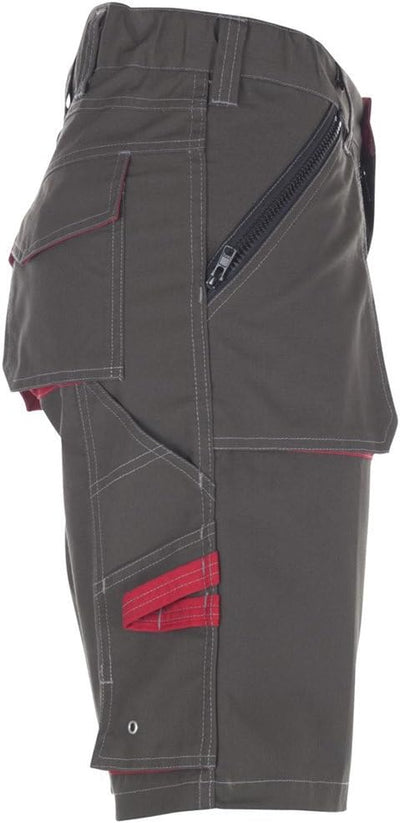 Planam Grösse XXL Herren Basalt Shorts Oliv rot Modell 2843 Oliv/Rot XXL, Oliv/Rot XXL