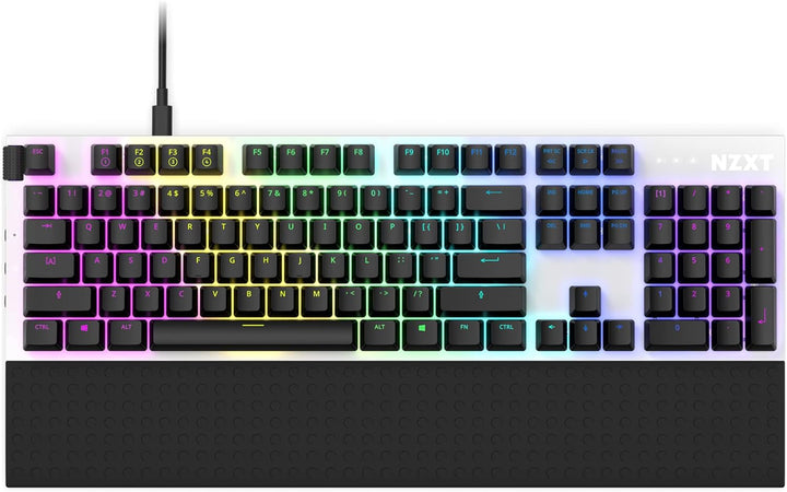 NZXT Function Mechanische PC Gaming Tastatur - beleuchtet - lineare RGB Schalter - MX kompatible Sch