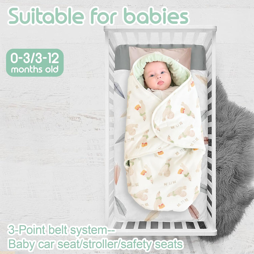 Einschlagdecke Babyschale für Winter Buggy Universal Fusssack Babydecke Baumwolle Baby Pucksack für