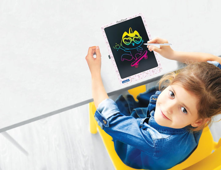 Lexibook, Power Draw®, Elektronische Zeichentafel mit Stift inklusive, Grosses 14’ E-Ink LCD-Display