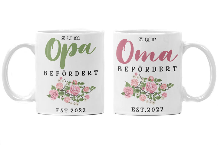 Trendation - Ihr werdet Oma und Opa 2022 Geschenke Schwangerschaft Verkünden Überraschung Baby Du Wi