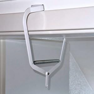 SCHMUSEWOLKE Türklammer für Baby Federwiege - Türrahmenklammer - Belastbar bis 15 kg - Weiss