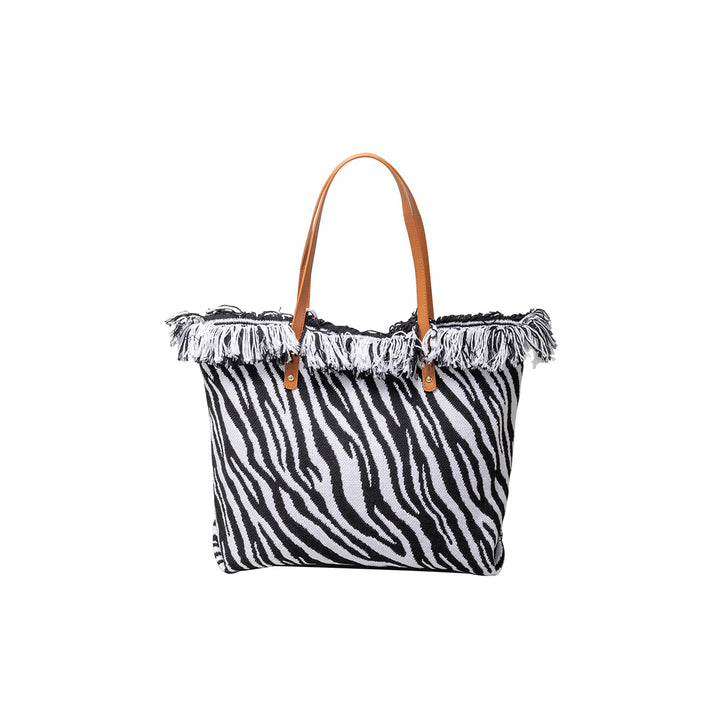 CORIOS Damen Canvas Handtasche Sommer Strand Tasche Grosse Schultertasche Böhmische Tote Beutel Bunt
