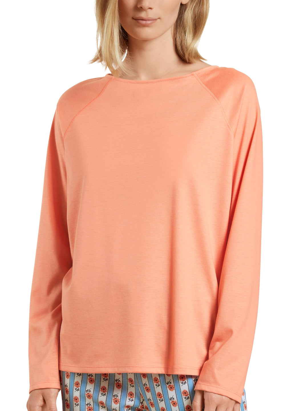 CALIDA Favourites Langarmshirt Damen, aus 100% Baumwolle 32-34 Canyon Sunset, 32-34 Canyon Sunset