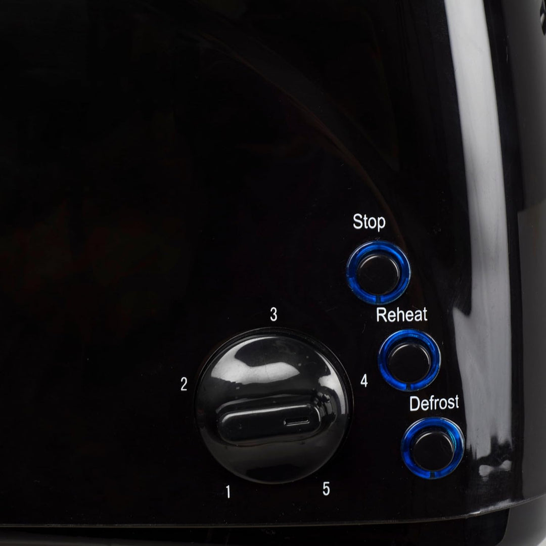 XXL 4 Scheiben Toaster Beleuchtete Tasten Toster Grosser Toaster Langer Toaster Schmaler Toaster Edl