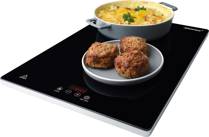 Steba WP 230 ECO Warmhalteplatte, Glaskeramik, 38x30cm | Glaskeramik, 230W, Touch Control