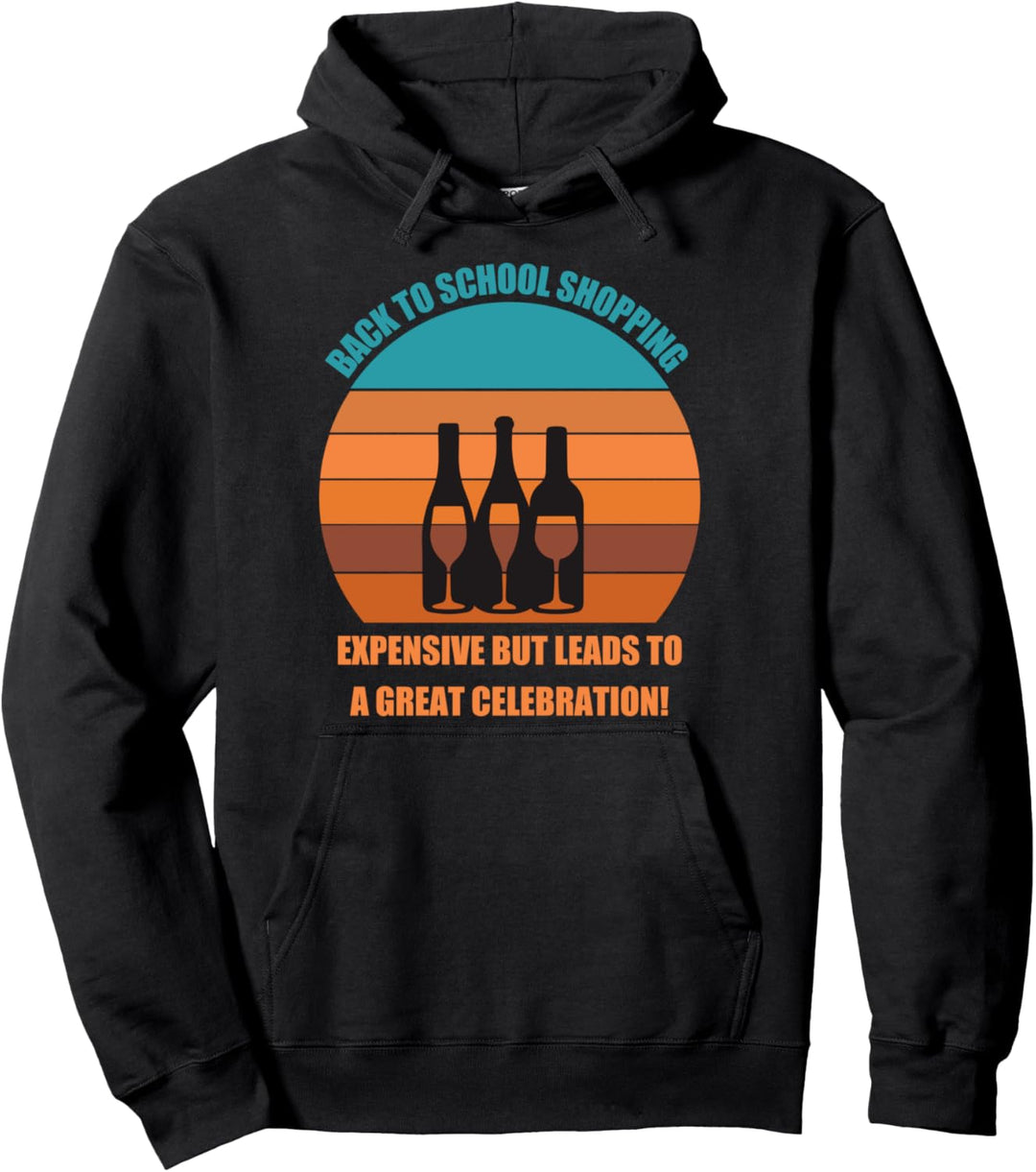 Back to School Einkaufen lustig führt zu einem grossen Fest Pullover Hoodie