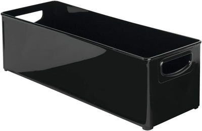 mDesign 8er-Set Schreibtisch Organizer mit Griffen – tragbares Schreibtisch Ordnungssystem aus Kunst