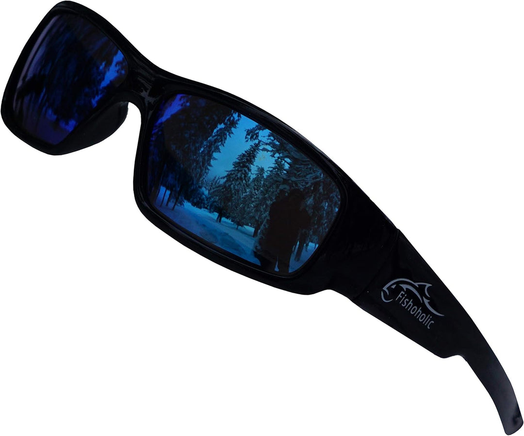 Fishoholic Polarisierte Angel-Sonnenbrille UV400-9 Farben als Angelgeschenk für Männer und Frauen, G