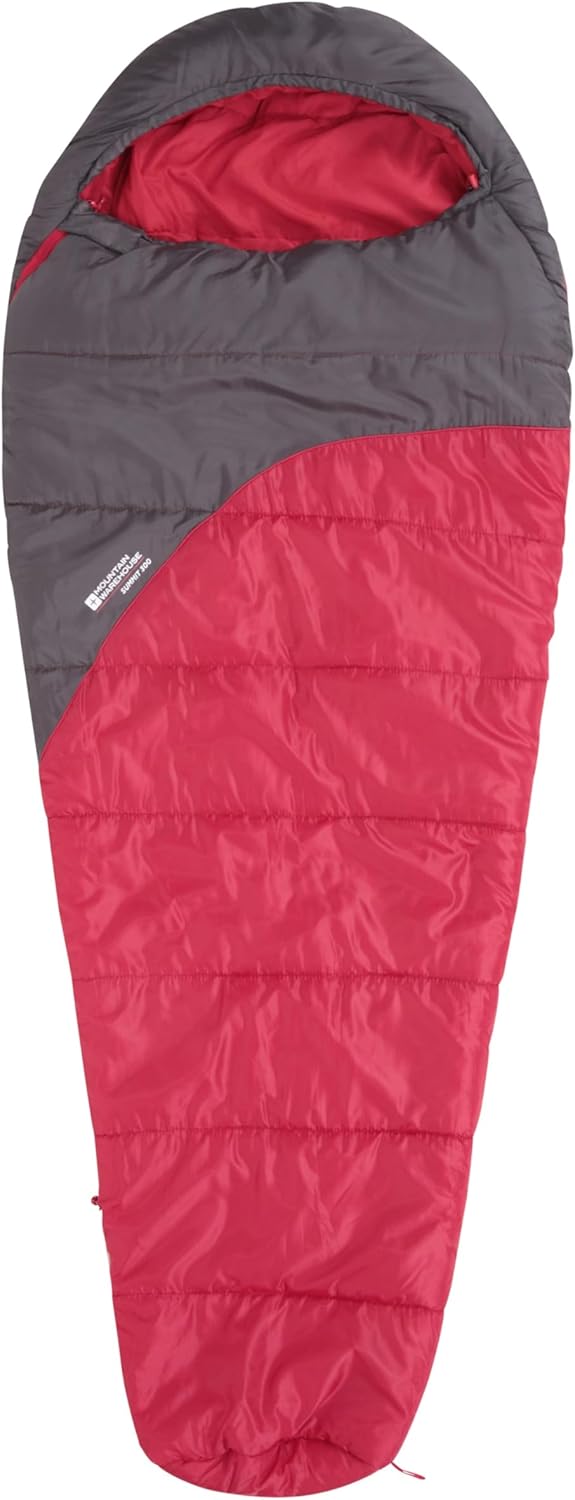Mountain Warehouse Summit 300 Schlafsack - 3/4 Saison, isolierter Schlafsack in Mumienform, 23cm x 4