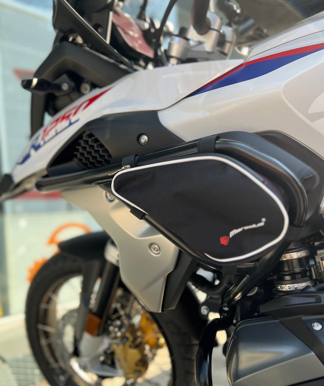 Taschen für Hepco & Becker Sturzbügel kompatibel mit BMW R1250GS 2019-2023