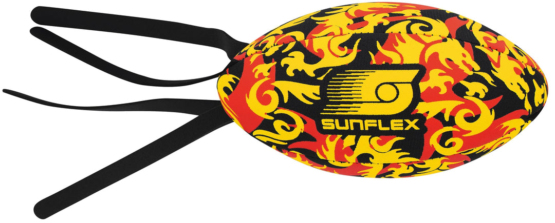 Sunflex® Neopren Catchit Flames Dragon | weiches & leichtes Sportspiel mit flexiblem Schweif | Stran