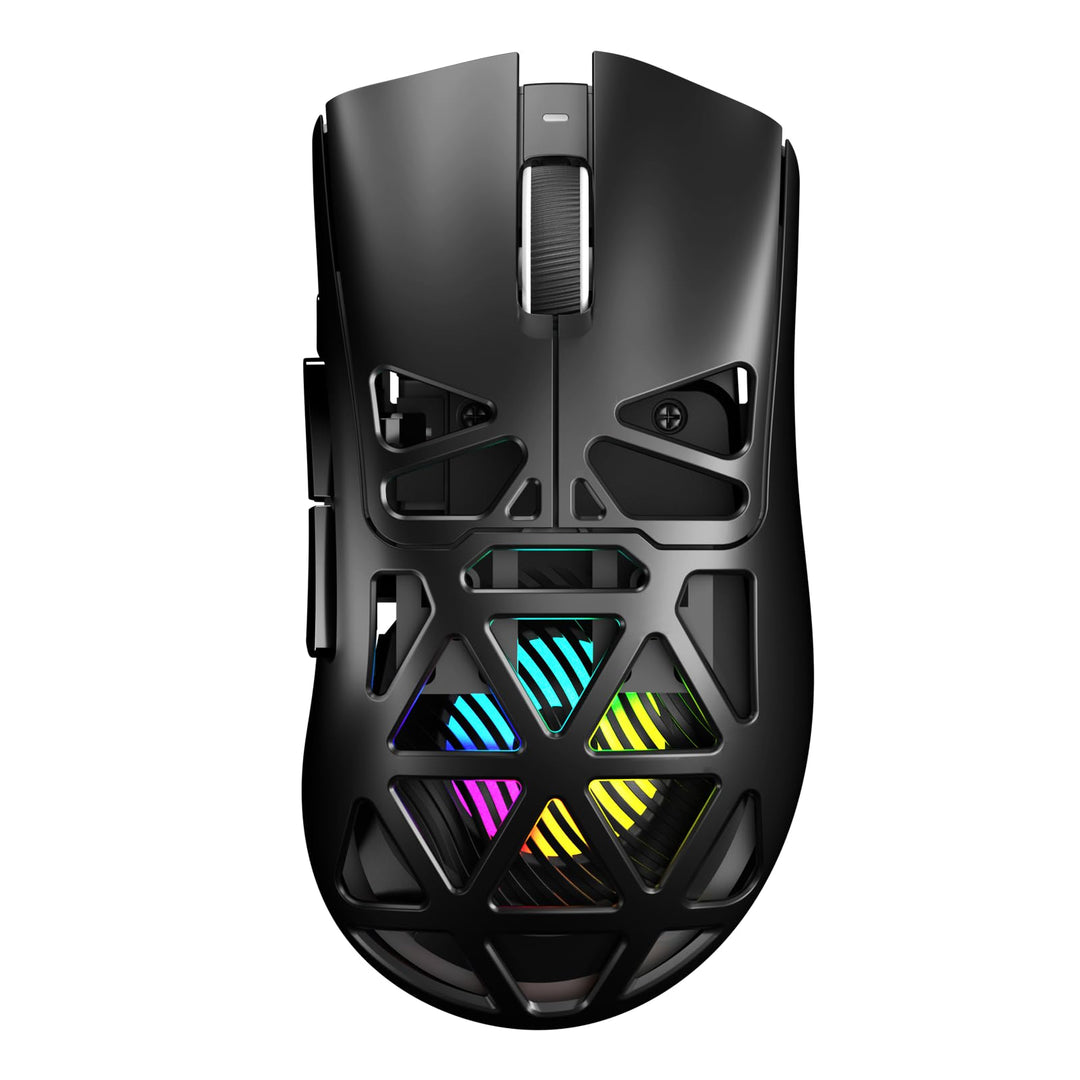 AULA SC620 Kabellose Gaming Maus,BT5.0/2.4G/USB-C,mit PixArt PAW3311-Sensor,12000DPI,8KHz,Feuertaste