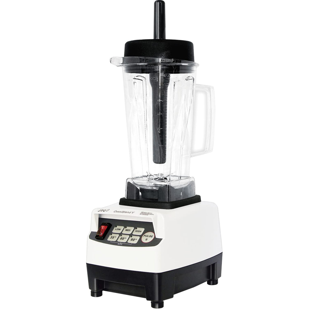 Saro 329-2008 JTC Omniblend V Modell TM-800 Mixer/Blender/Smoothie Maker, 2 L, 950 W, weiss, Weiss